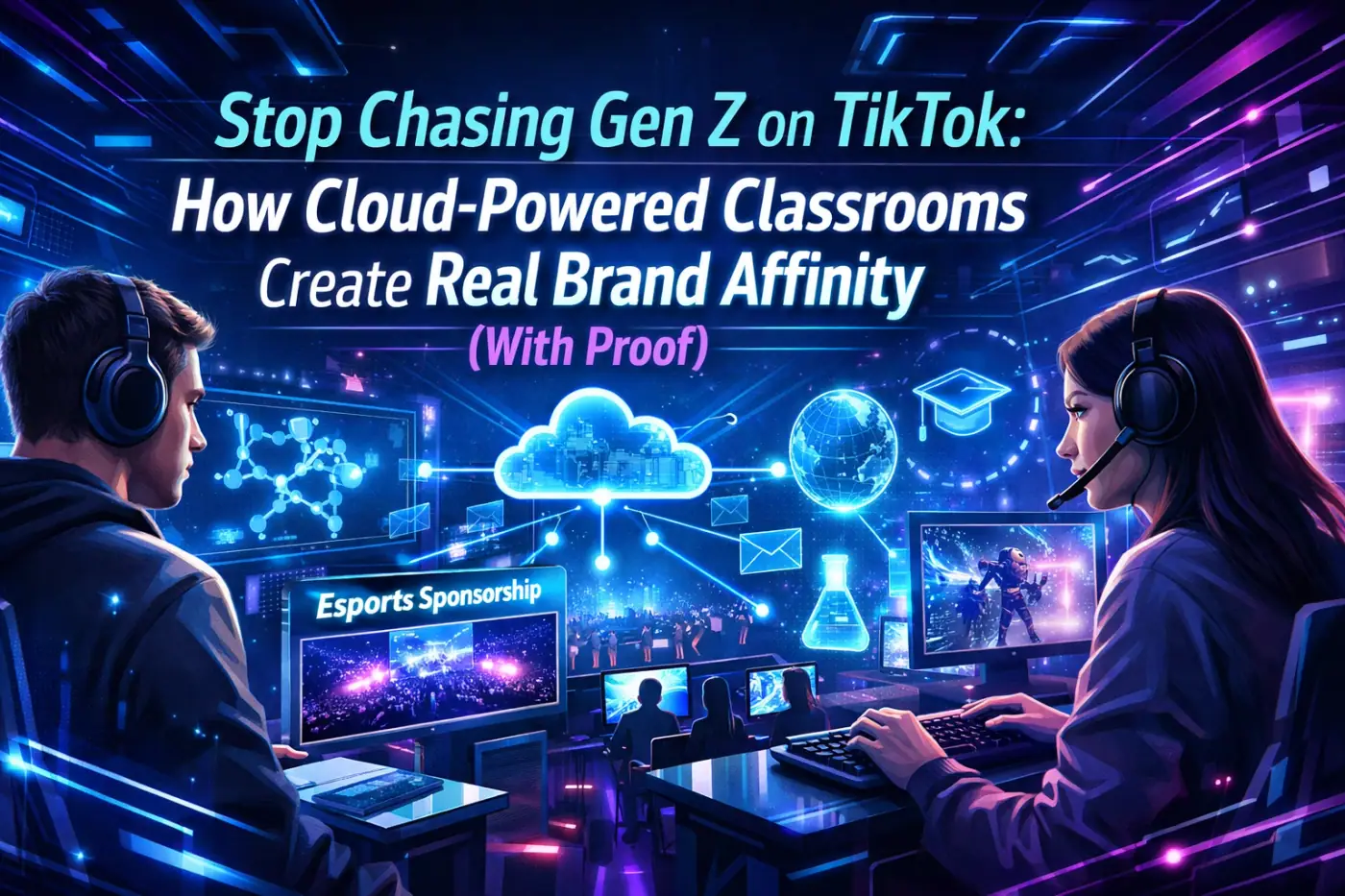 Stop Chasing Gen Z on TikTok: How Cloud-Powered Classrooms Create Real Brand Affinity (With Proof)