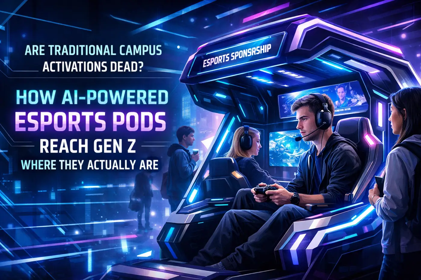 Are Traditional Campus Activations Dead? How AI-Powered Esports Pods Reach Gen Z Where They Actually Are