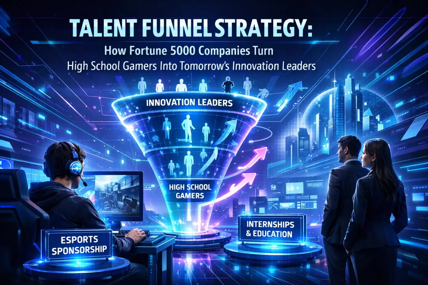 Talent Funnel Strategy: How Fortune 5000 Companies Turn High School Gamers Into Tomorrow's Innovation Leaders