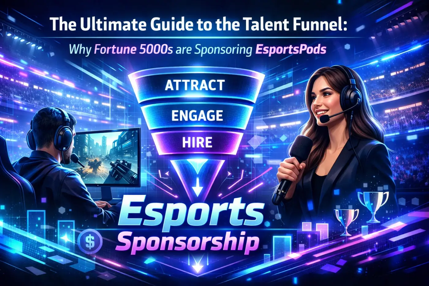 The Ultimate Guide to the Talent Funnel: Why Fortune 5000s are Sponsoring EsportsPods