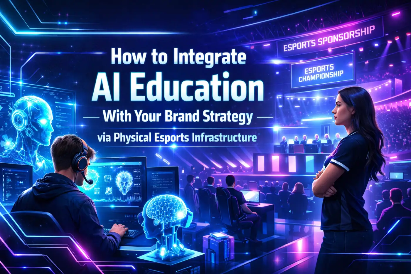 How to Integrate AI Education With Your Brand Strategy via Physical Esports Infrastructure