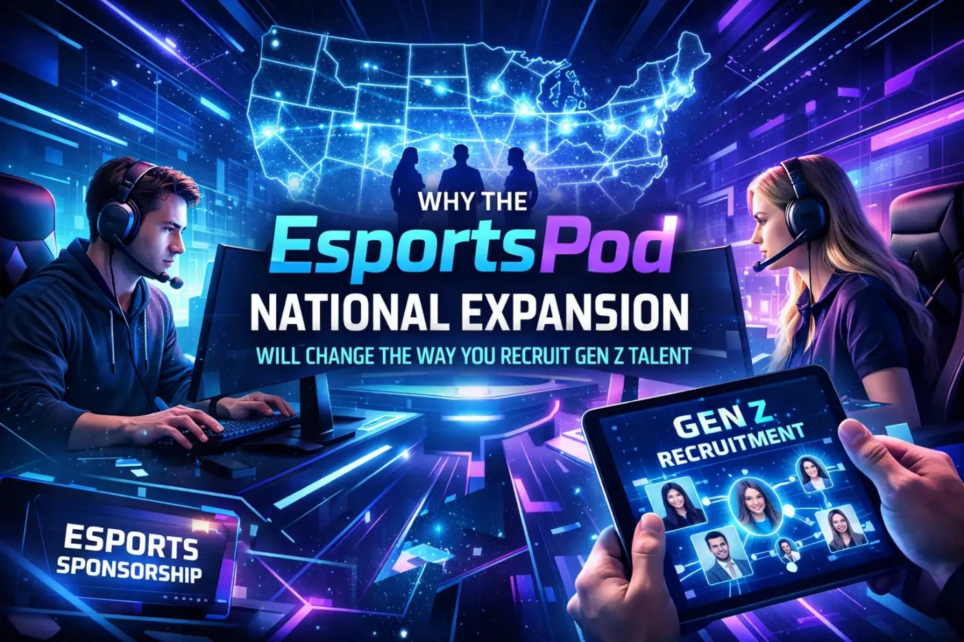 Why the EsportsPod National Expansion Will Change the Way You Recruit Gen Z Talent