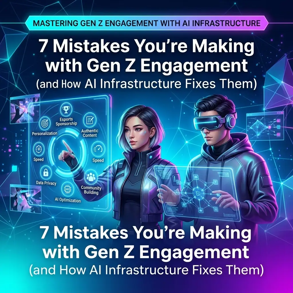 7 Mistakes You’re Making with Gen Z Engagement (and How AI Infrastructure Fixes Them)