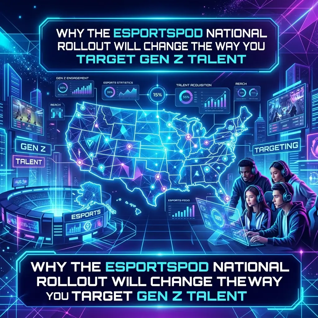 Why the EsportsPod National Rollout Will Change the Way You Target Gen Z Talent