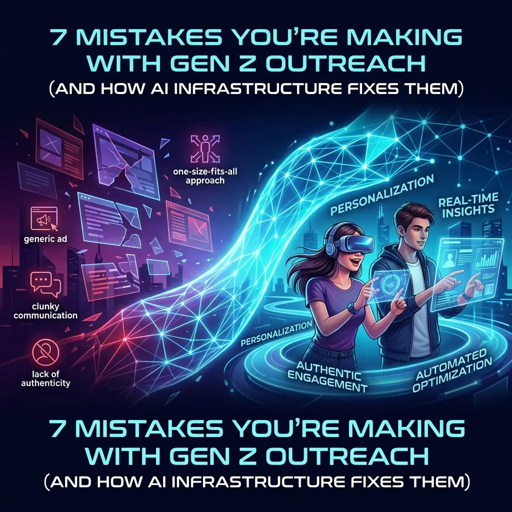 7 Mistakes You’re Making with Gen Z Outreach (And How AI Infrastructure Fixes Them)