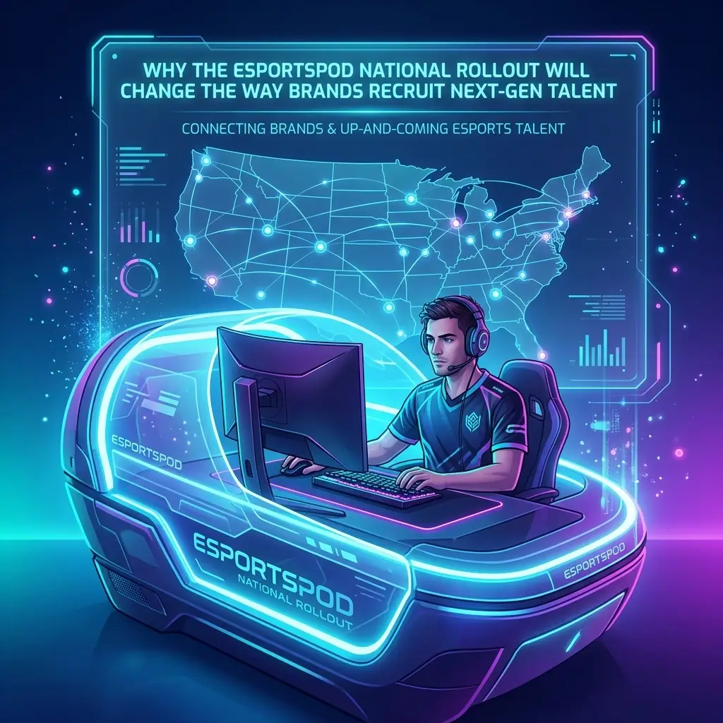 Why the EsportsPod National Rollout Will Change the Way Brands Recruit Next-Gen Talent