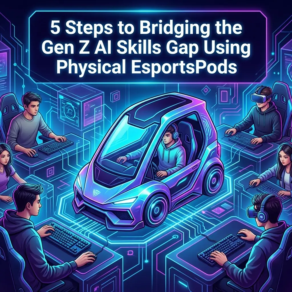 5 Steps to Bridging the Gen Z AI Skills Gap Using Physical EsportsPods