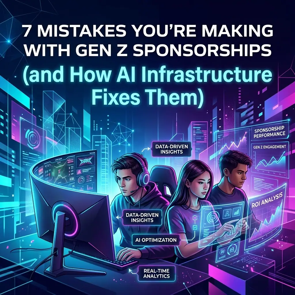 7 Mistakes You’re Making with Gen Z Sponsorships (and How AI Infrastructure Fixes Them)