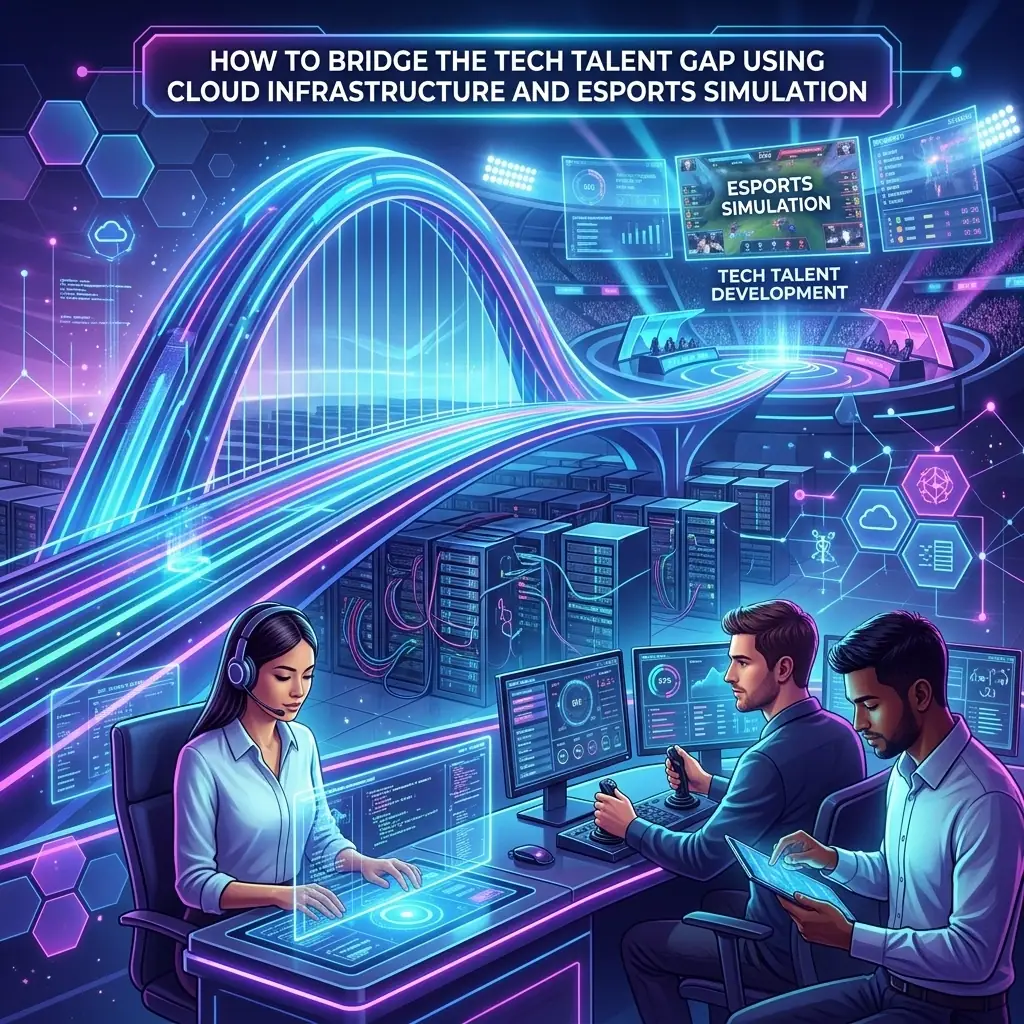 How to Bridge the Tech Talent Gap Using Cloud Infrastructure and Esports Simulation