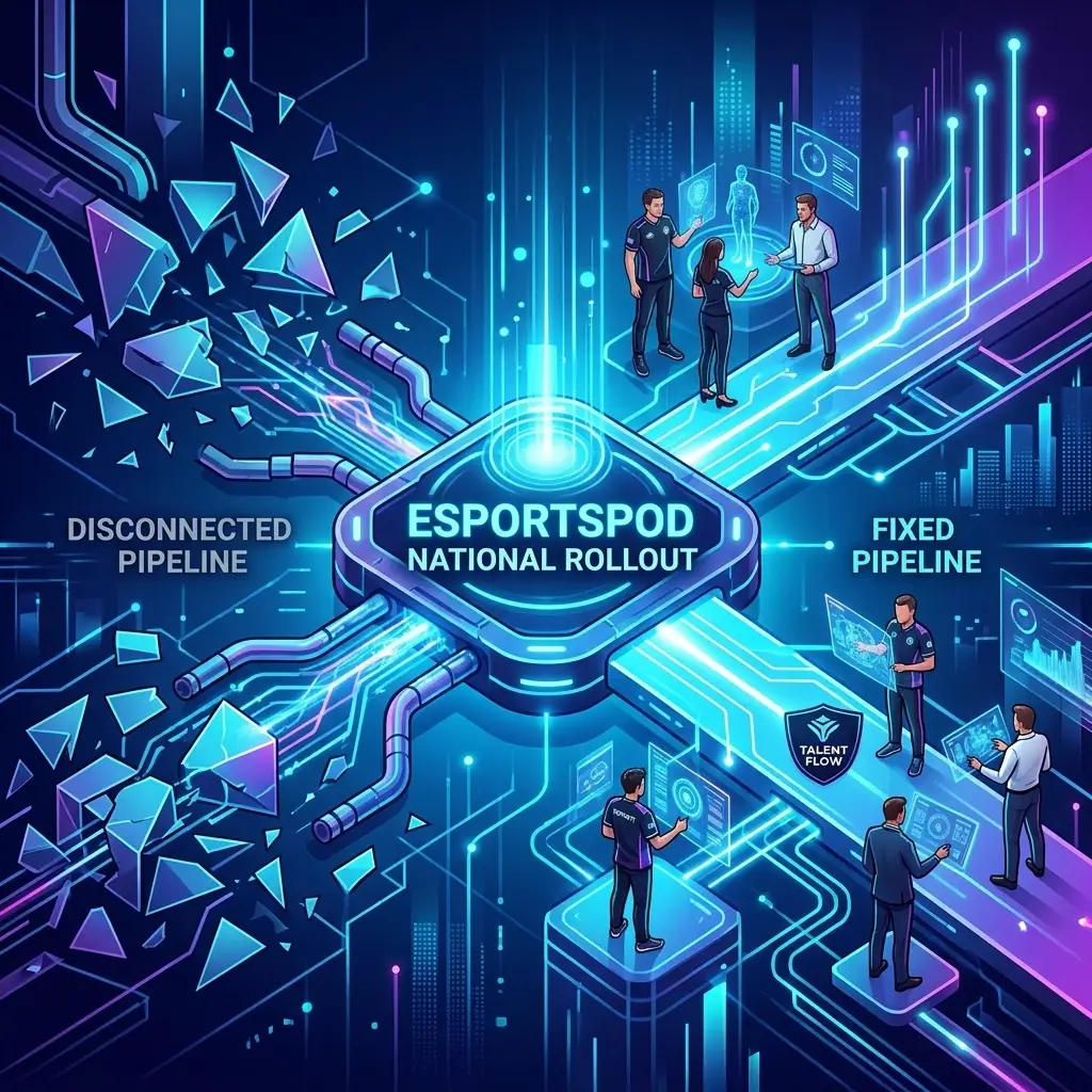 10 Reasons Your Talent Pipeline Isn't Working (And How the EsportsPod National Rollout Can Fix It)