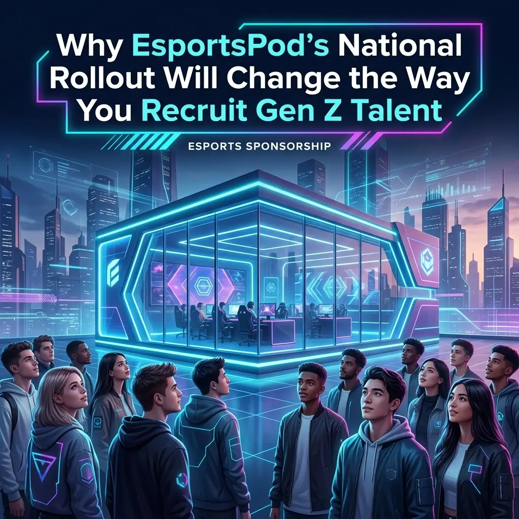 Why EsportsPod’s National Rollout Will Change the Way You Recruit Gen Z Talent