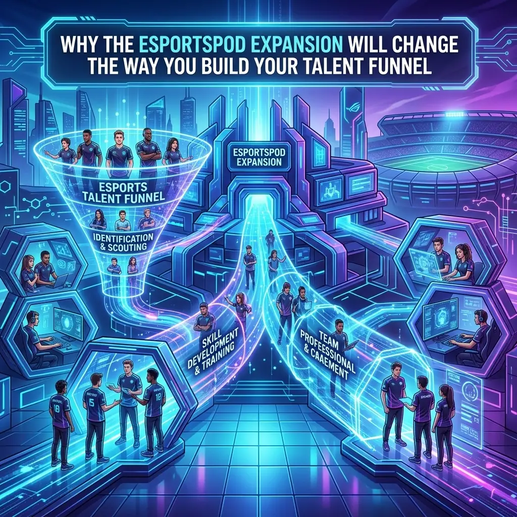 Why the EsportsPod Expansion Will Change the Way You Build Your Talent Funnel