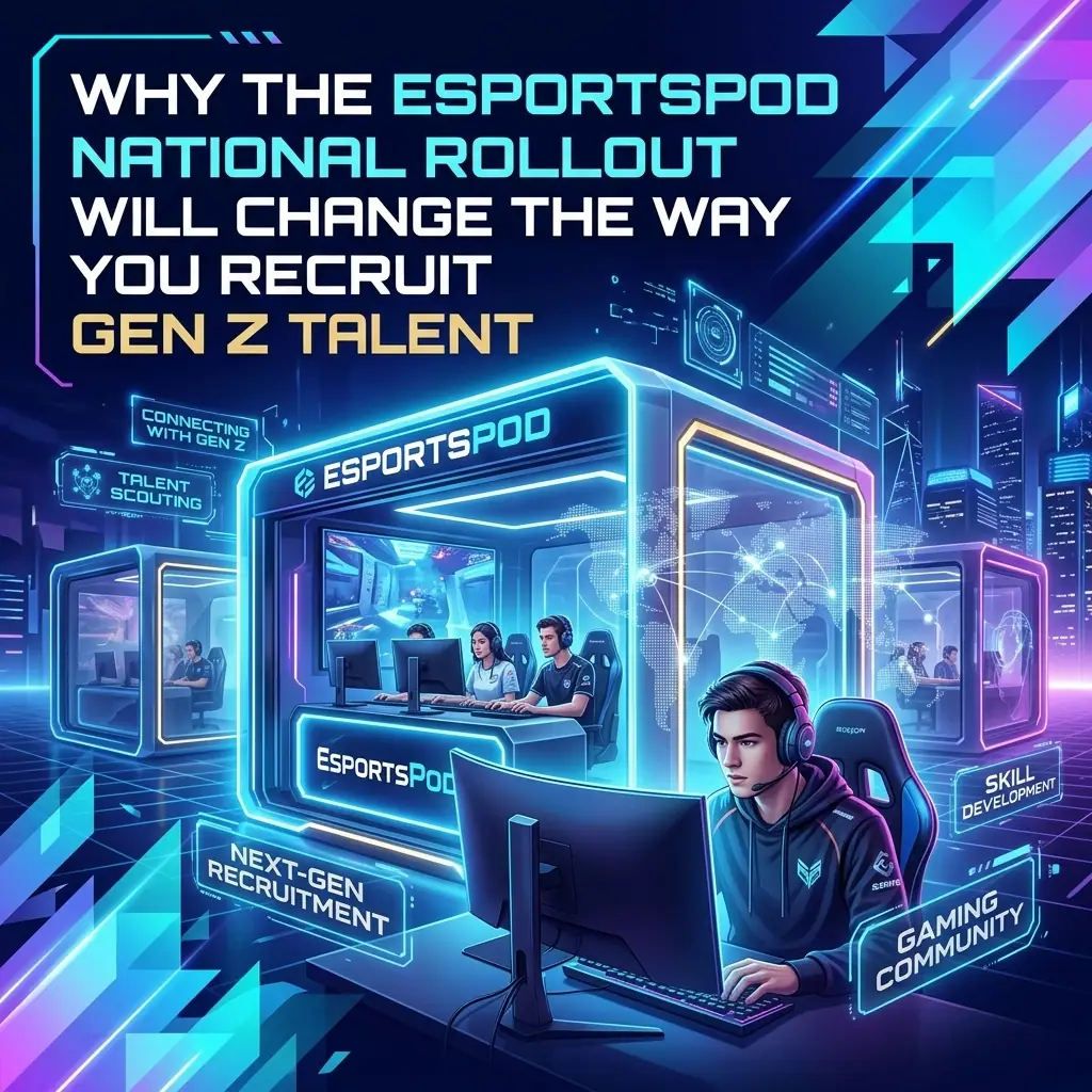 Why the EsportsPod National Rollout Will Change the Way You Recruit Gen Z Talent